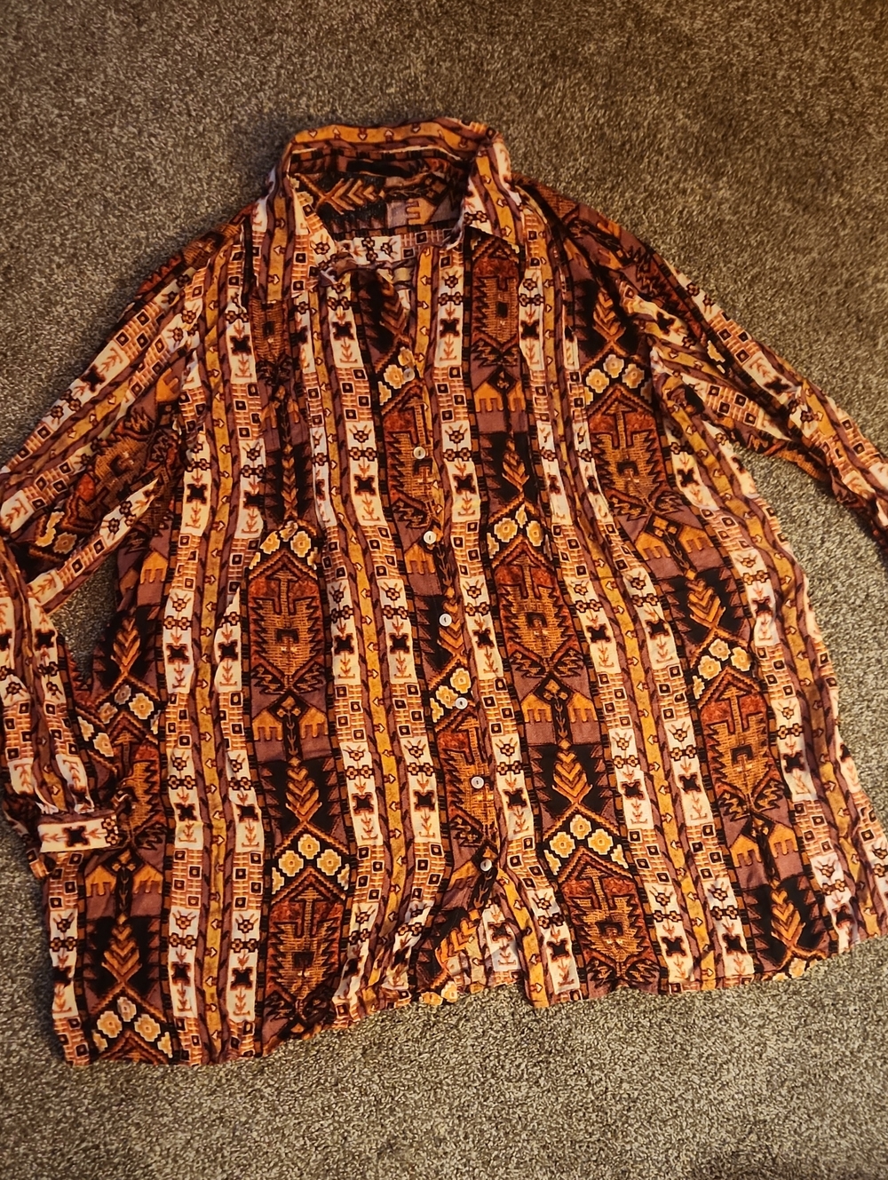 Jane + Delancey Button Up Shirt - Size Large